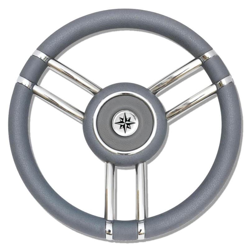 RUOTA TIMONE T27 GRIGIO Ø MM.350 - 2