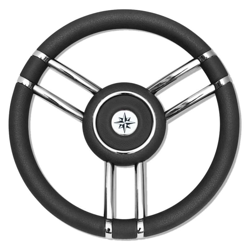 RUOTA TIMONE T27 NERO Ø MM.350 - 2