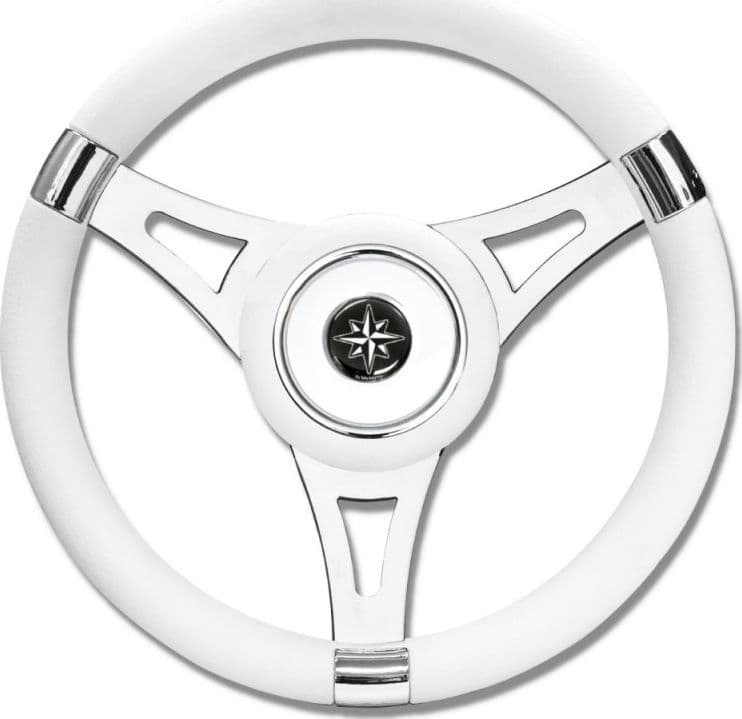 RUOTA TIMONE T29 BIANCO Ø MM.350 - 2
