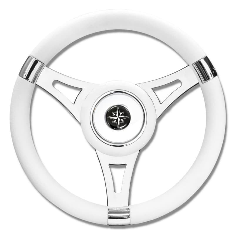 RUOTA TIMONE T29 BIANCO Ø MM.350 - 2