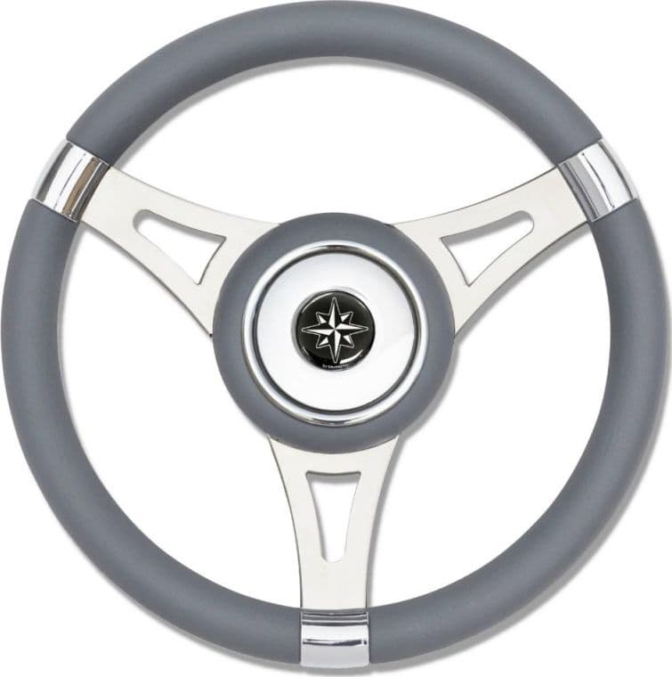 RUOTA TIMONE T29 GRIGIO Ø MM.350