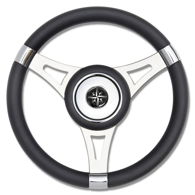 RUOTA TIMONE T29 NERO Ø MM.350 - 2