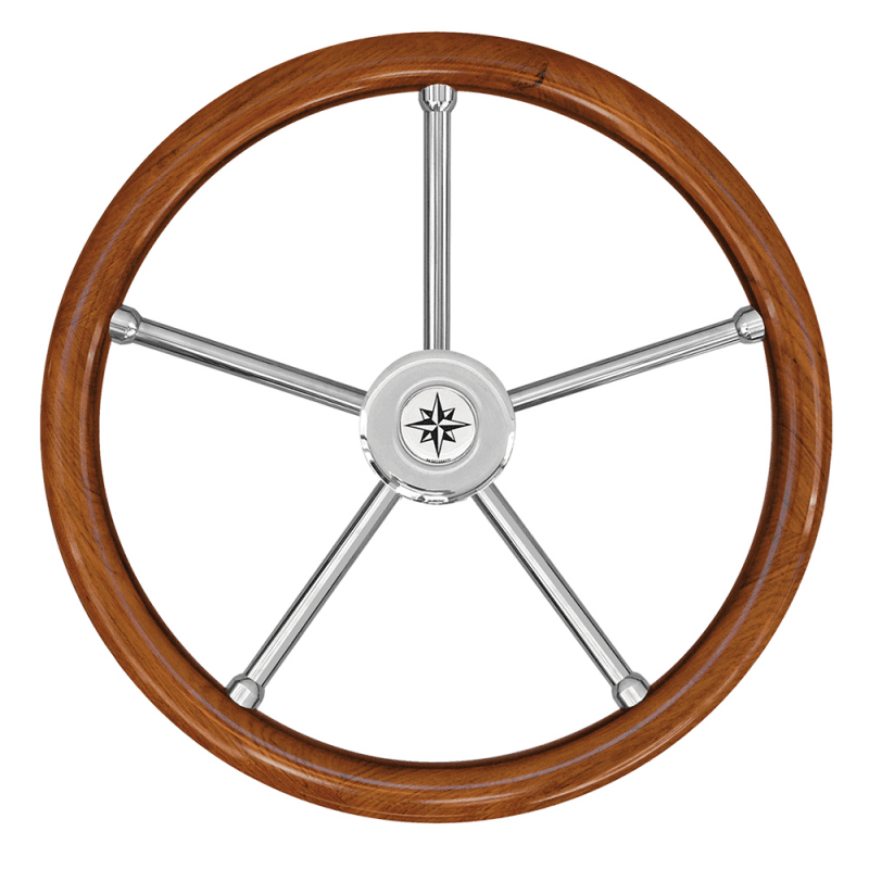 RUOTA TIMONE TEAK Ø MM.400 - 2