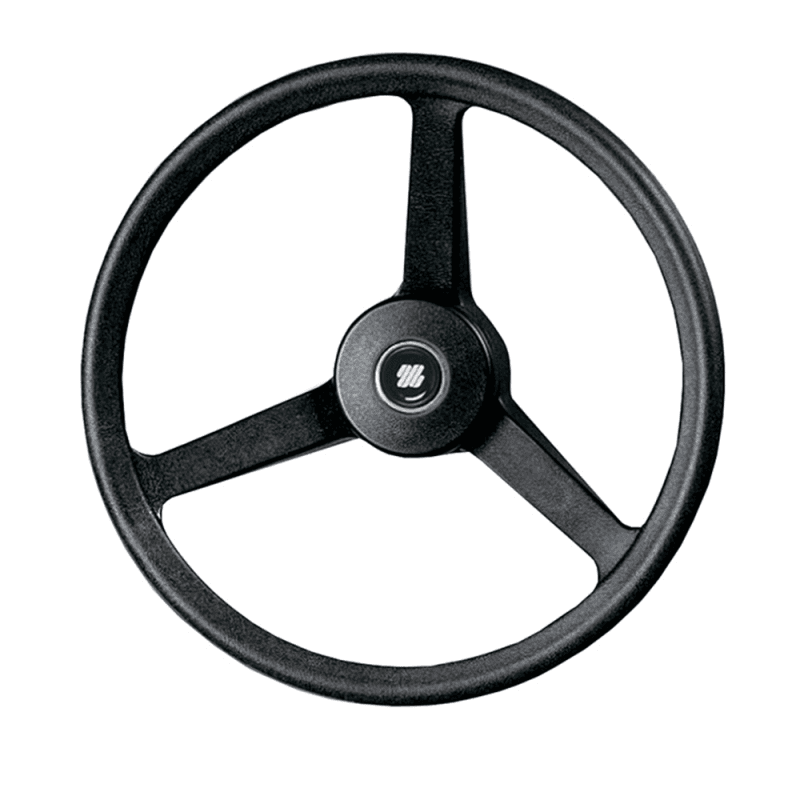 RUOTA TIMONE V32 NERO Ø MM.335 - 2