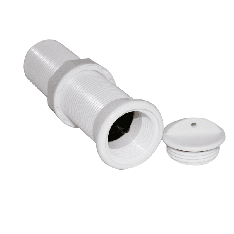 SCARICO A MARE NYLON BIANCO - 3