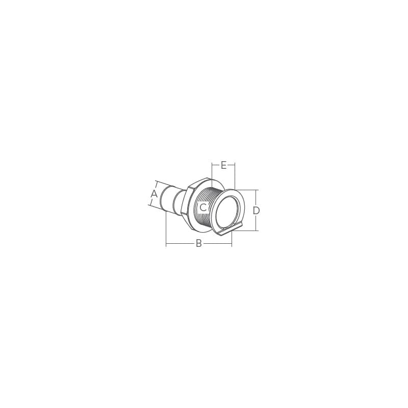 SCARICO PVC/INOX Ø MM.38 - 4