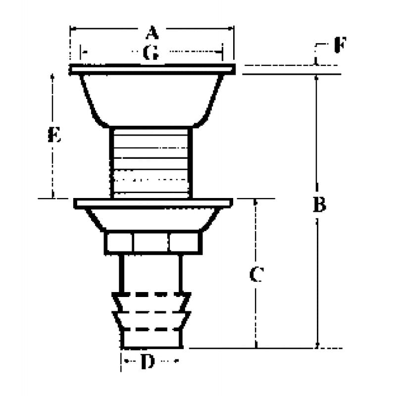 SFIATO INOX 316 INCASSO Ø MM.16 - 2