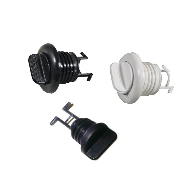 TAPPO NYLON NERO SCARICO ACQUA - 7