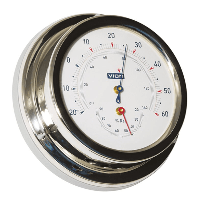 TERMOIGROMETRO INOX Ø MM.127 - 2