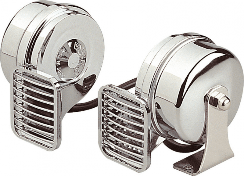 TROMBA DOPPIA CROMATA 12V. - 3