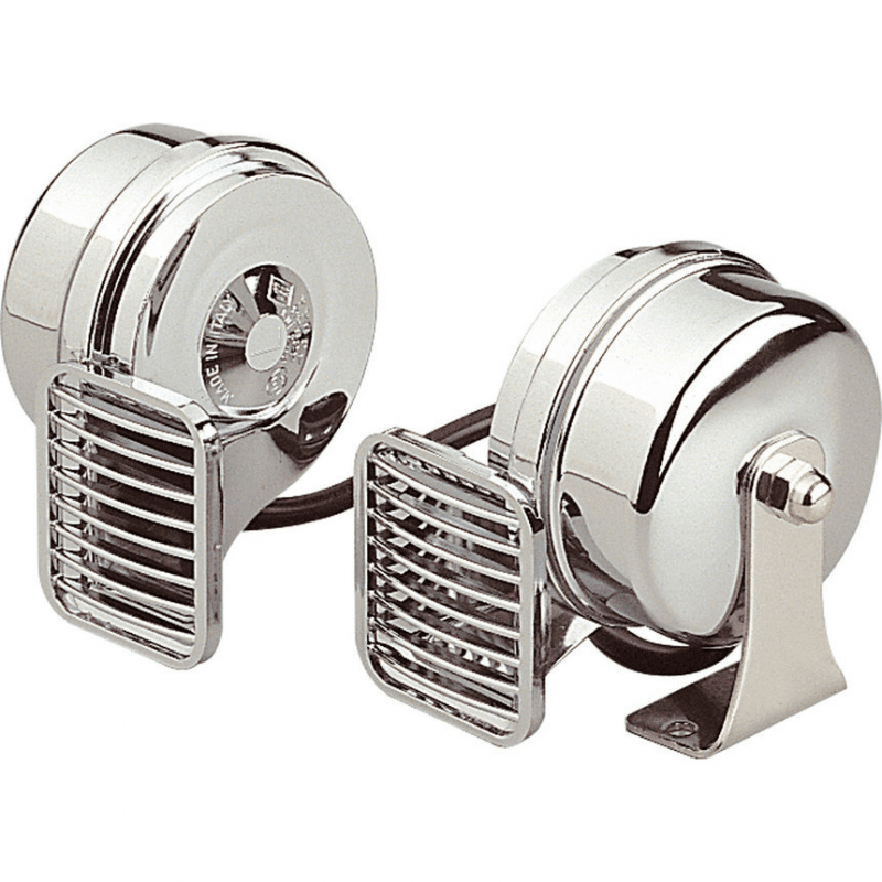 TROMBA DOPPIA CROMATA 12V. - 3