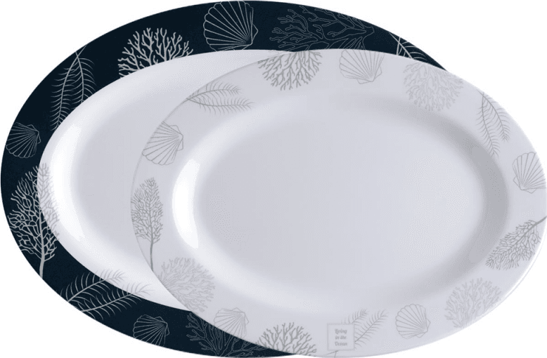 VASSOI OVALI SERIE LIVING - 2pz. - 3