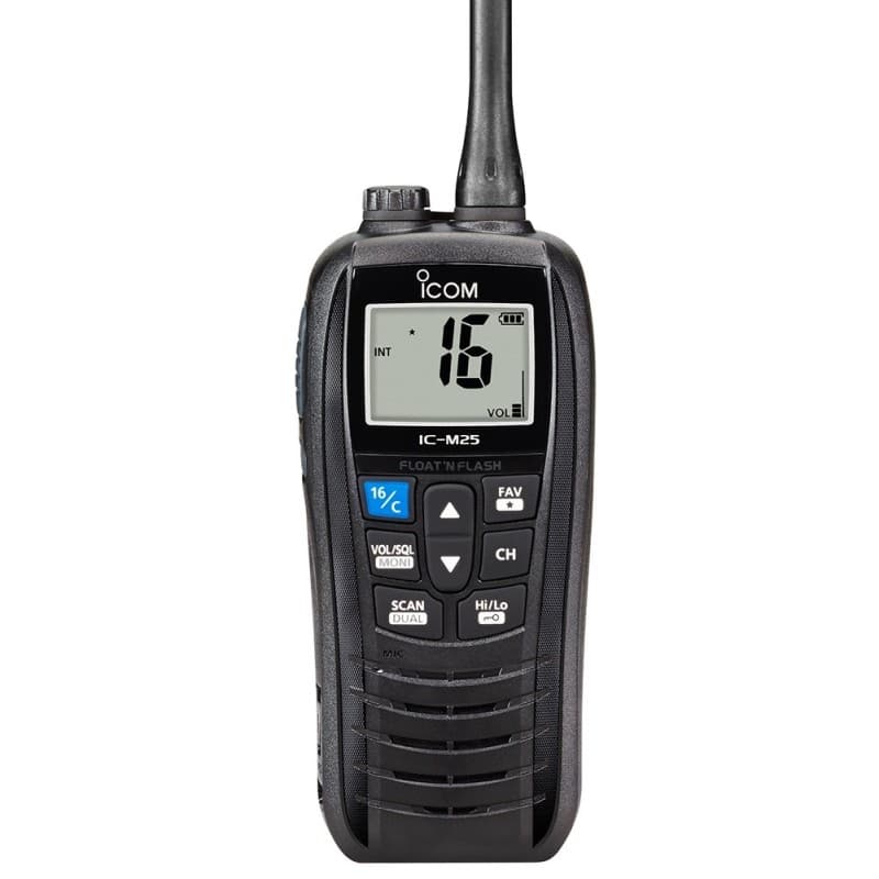 VHF IC-M25 EURO NERO "evo" - 2