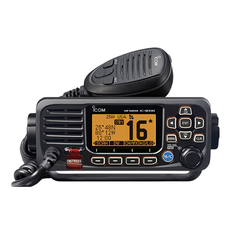 VHF IC-M330GE NERO CON GPS - 2