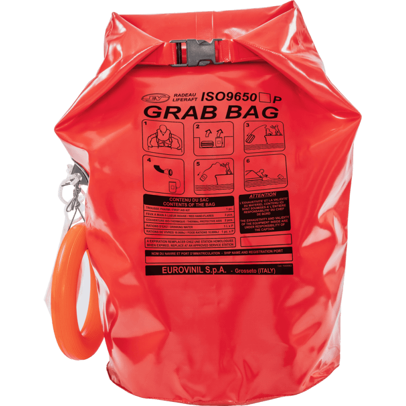 ZATTERA GRAB BAG ISO 4P ABS - 2