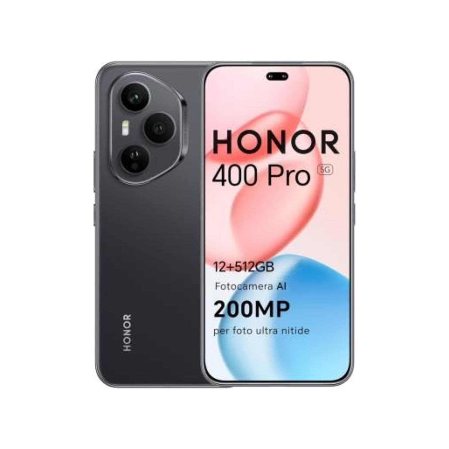 Honor 400 Pro 17 cm (6.7") MagicOS 9.0 5G 12 GB 512 GB 5300 mAh Nero - 3