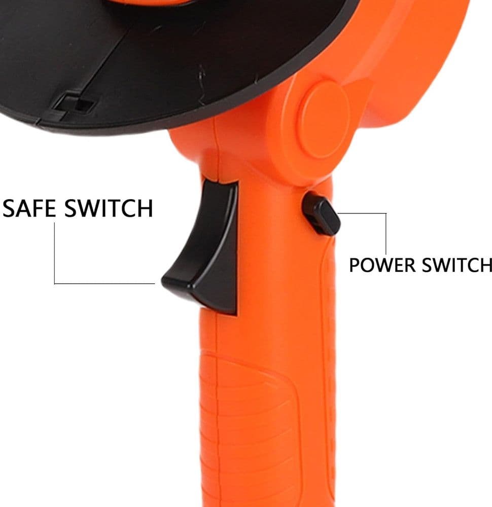 COLTIVATORE ELETTRICO PORTATILE A BATTERIA ALTA POTENZA VELOCITÀ 235RPM MOTOZAPPA GIARDINO - 6