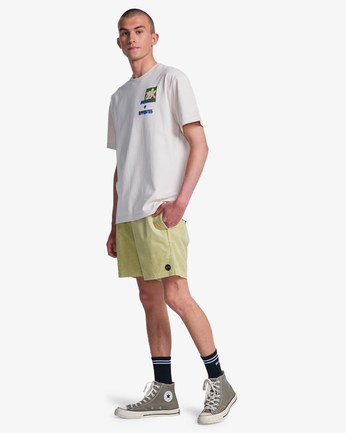 Bermuda Rvca Escape Elastic - 7