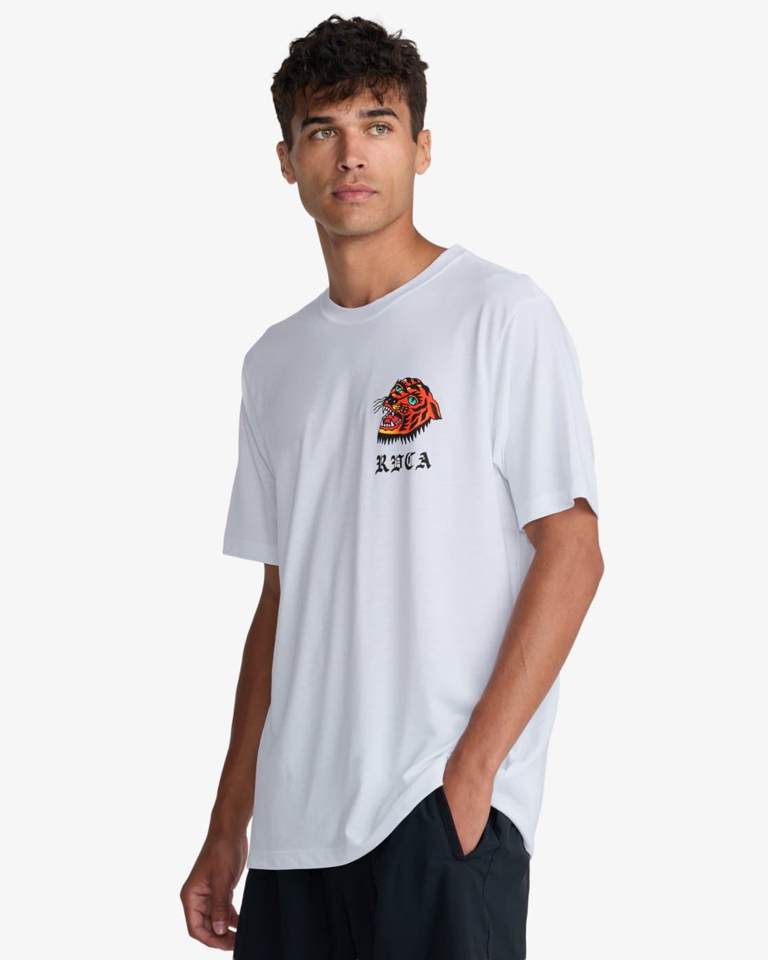 T-shirt Rvca Kaleb Tiger - 7