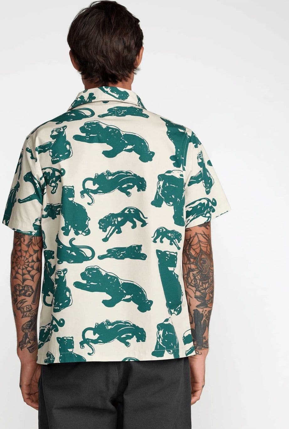 Camicia Manica Corta Rvca TJP All Over - 3