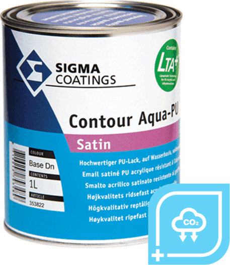 SMATO CONTOUR AQUA-PU SATIN-MATT BIANCO LT. 1 'SIGMA'