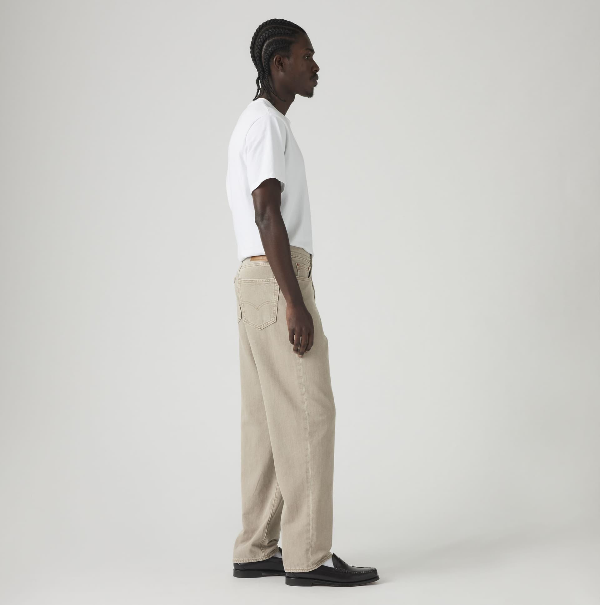 LEVI'S Jeans uomo Levi’s jeans uomo 568™ Dritti Larghi Linen+ Denim - Beige - 290370084 - 2
