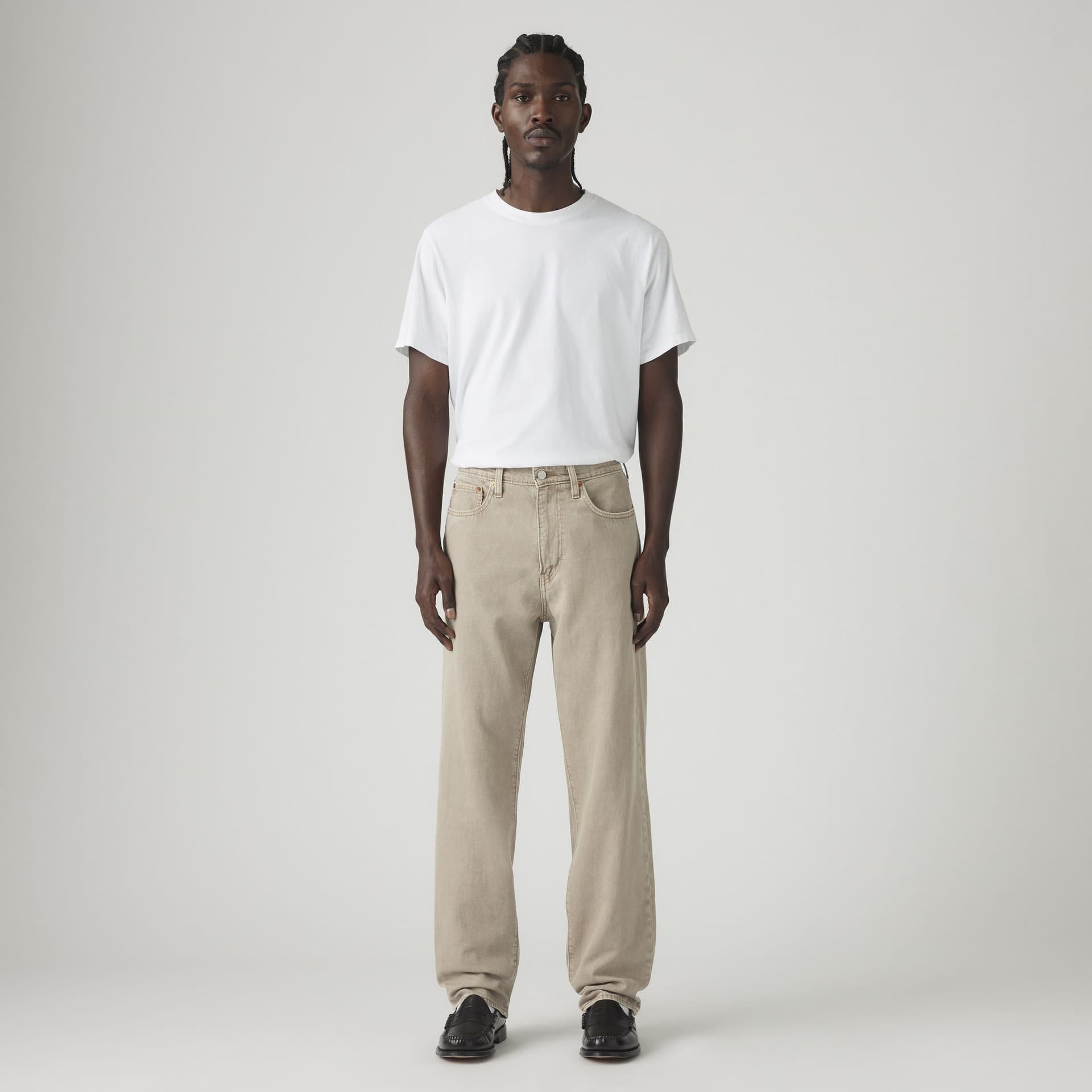 LEVI'S Jeans uomo Levi’s jeans uomo 568™ Dritti Larghi Linen+ Denim - Beige - 290370084 - 5