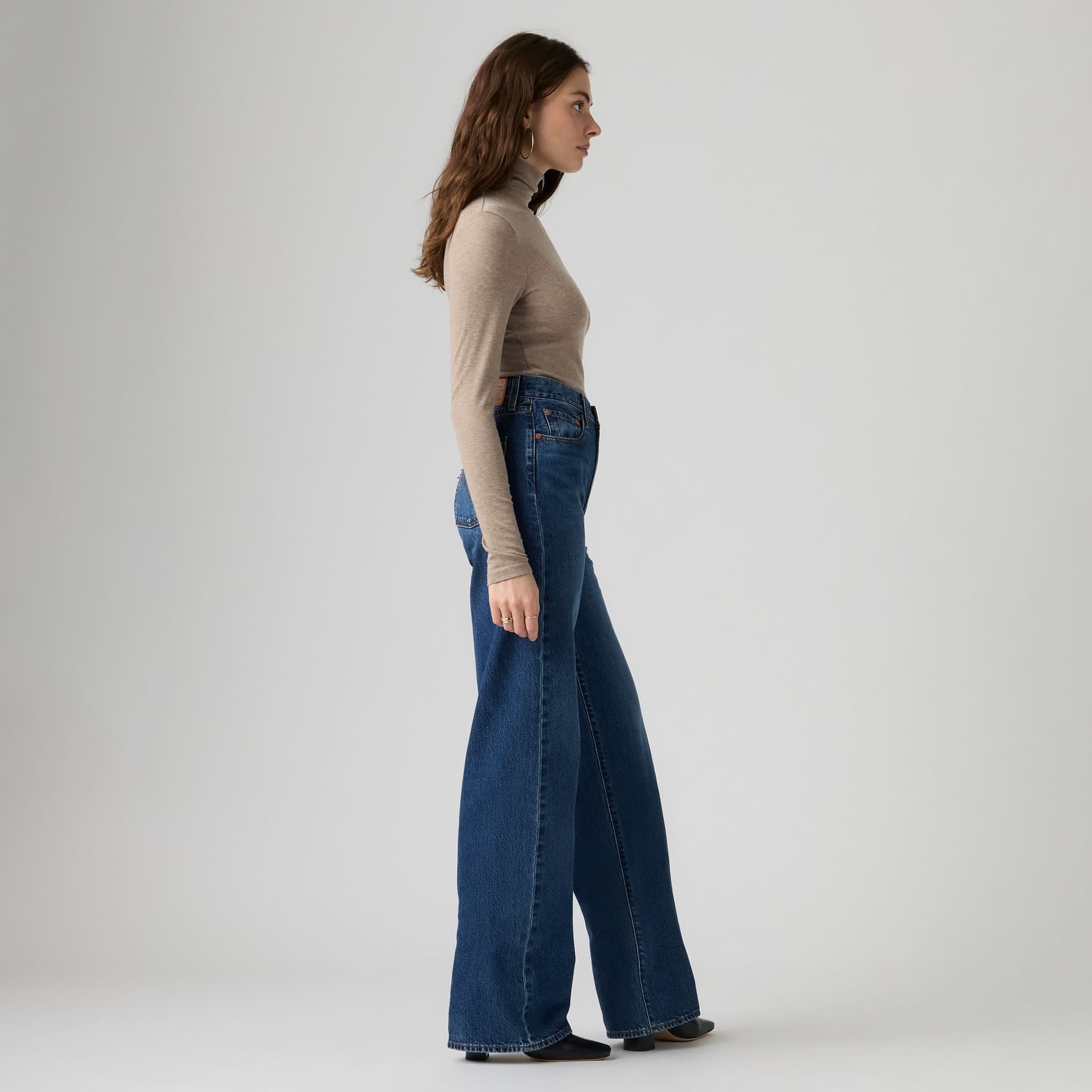 Levi's Jeans donna Ribcage A Gamba Ampia A60810091 - 5