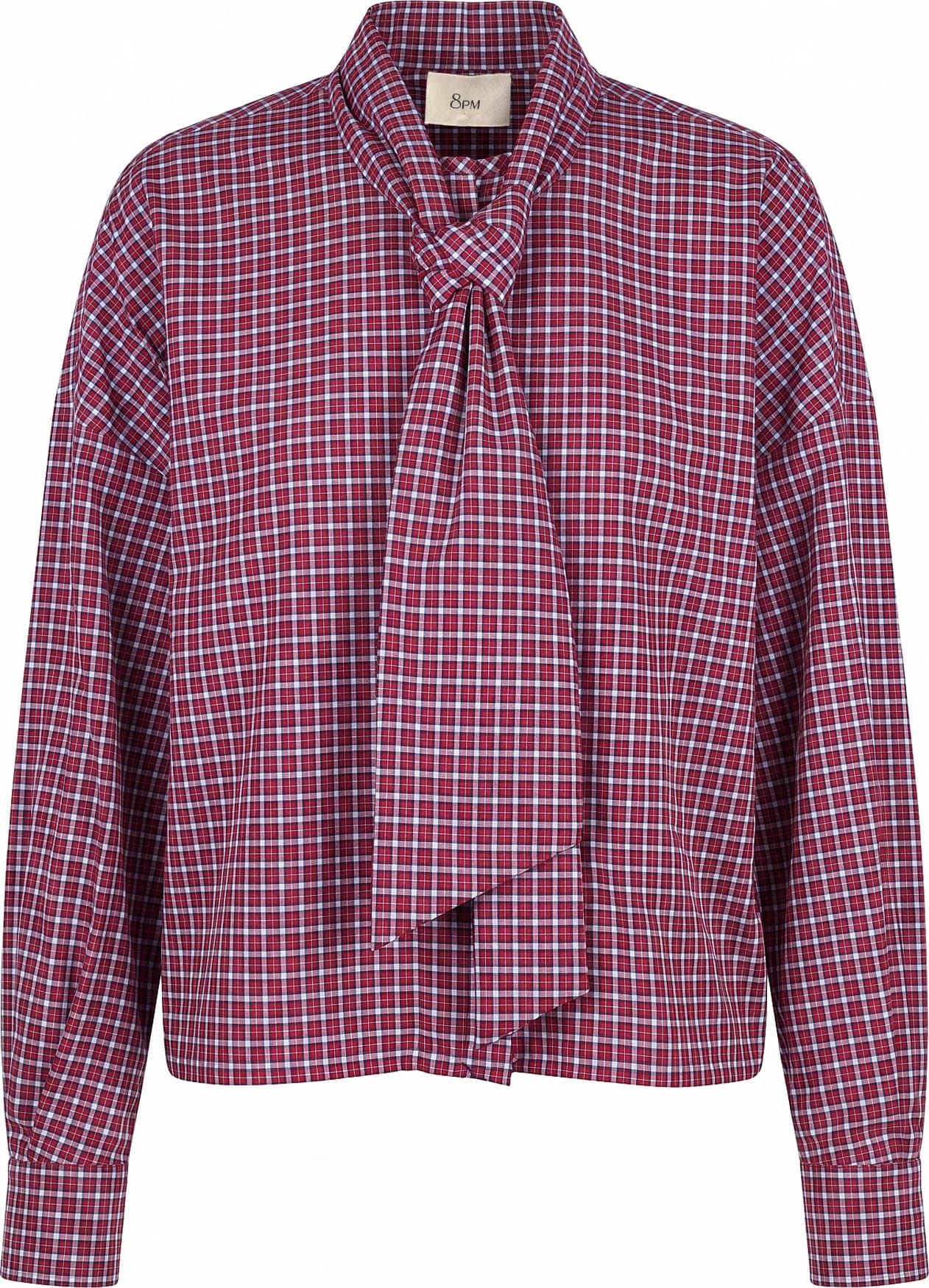 8PM 8pm - Camicia - 480385 - Fantasia Rosso