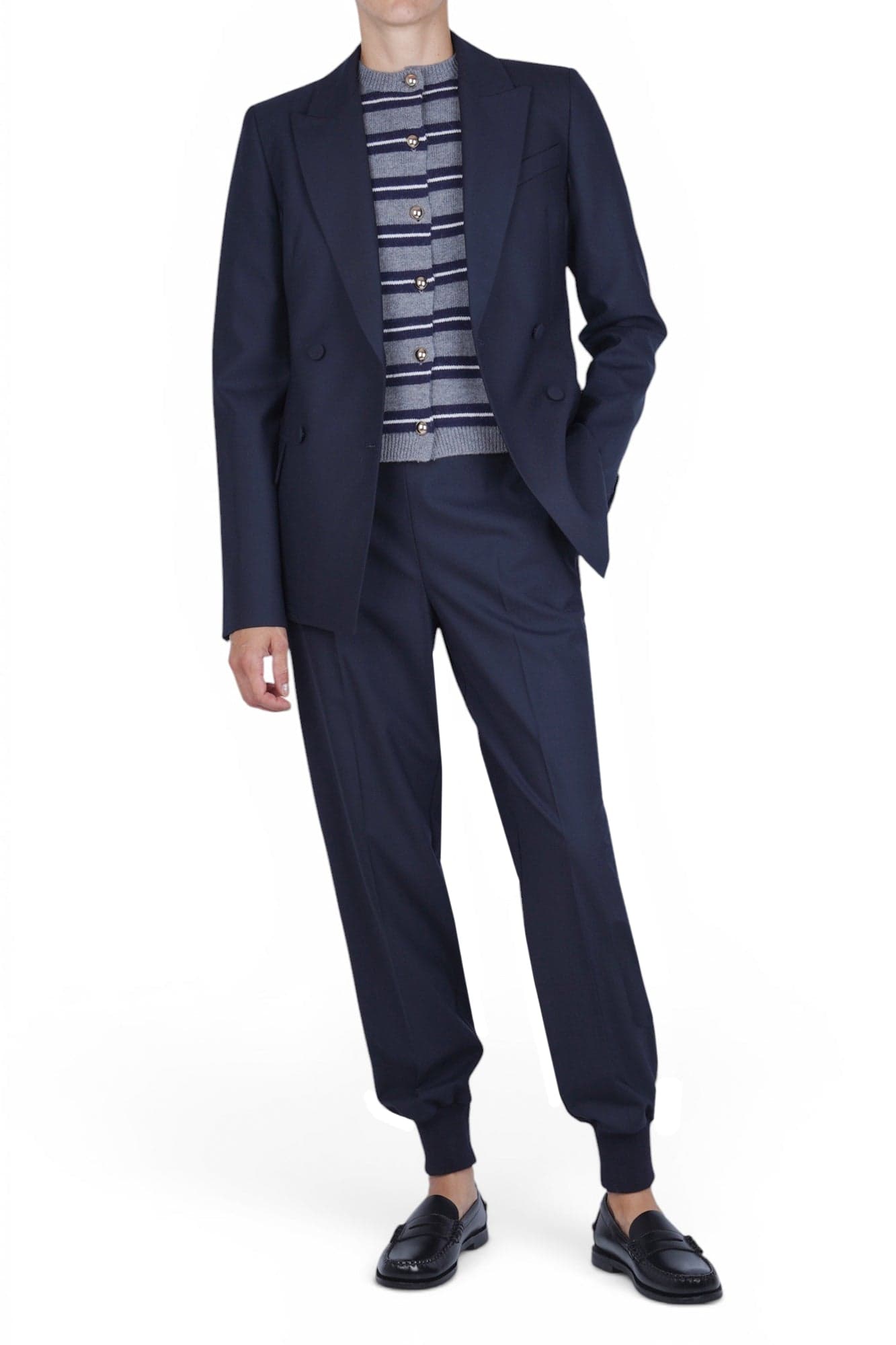 Semi-Couture Semi Couture - Cardigan - 480871 - Grigio/Blu - 2