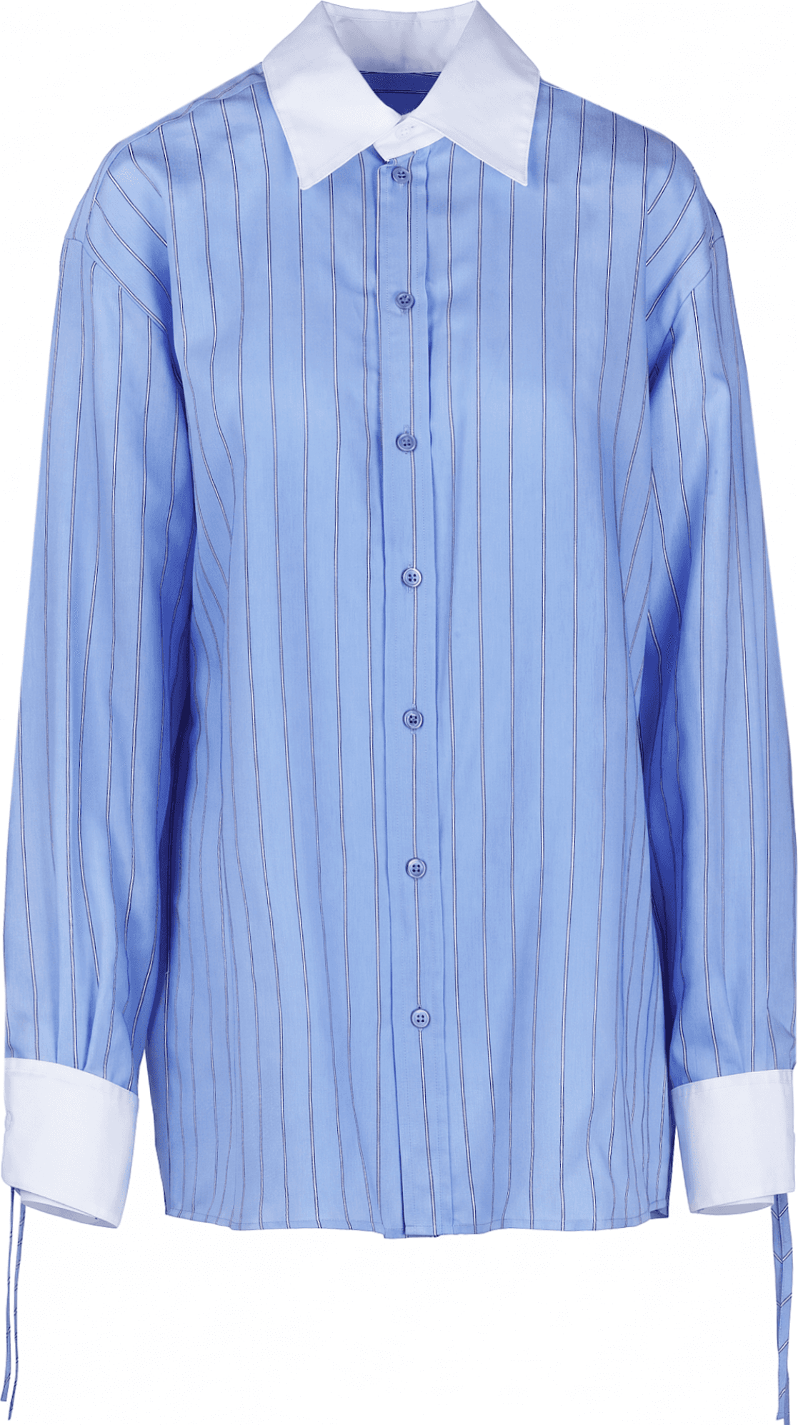 Semi-Couture Semi Couture - Camicia - 480883 - Bianco/Azzurro - 7