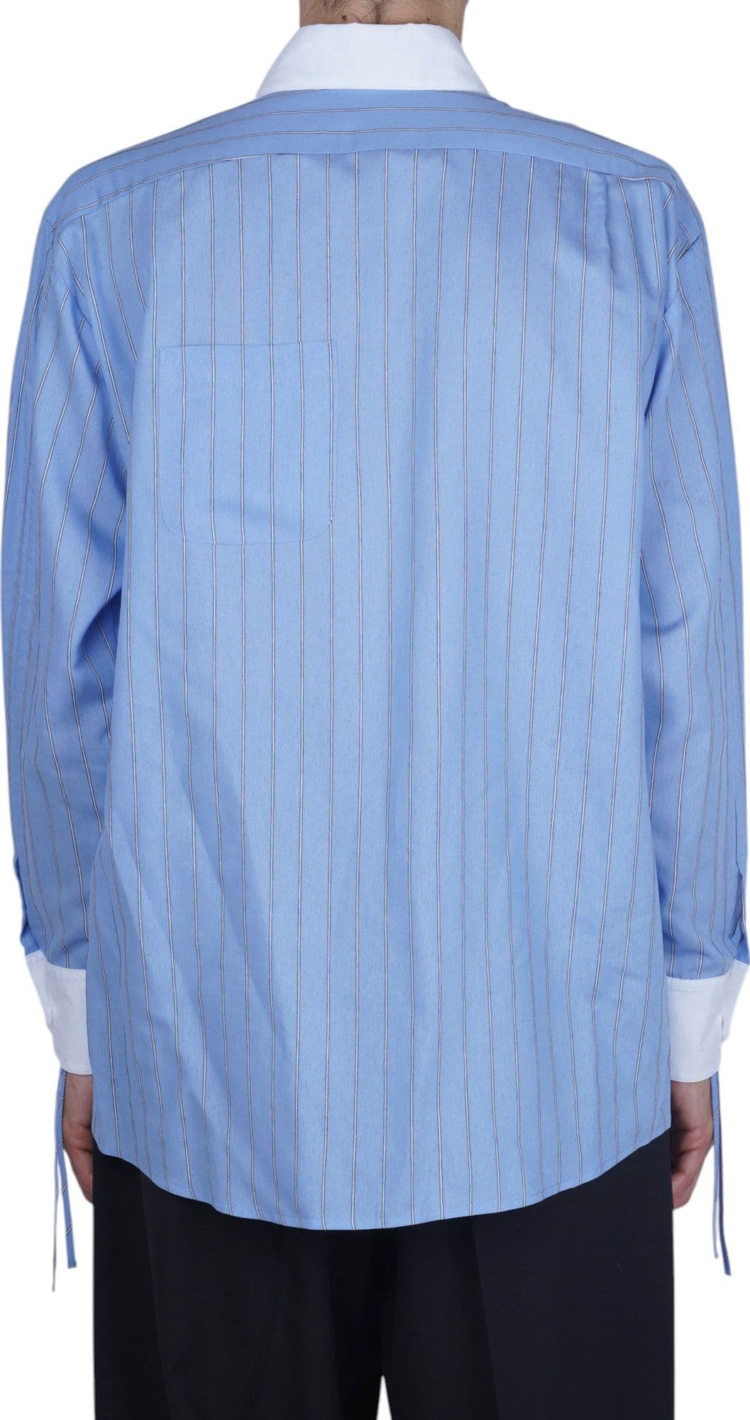 Semi-Couture Semi Couture - Camicia - 480883 - Bianco/Azzurro - 5