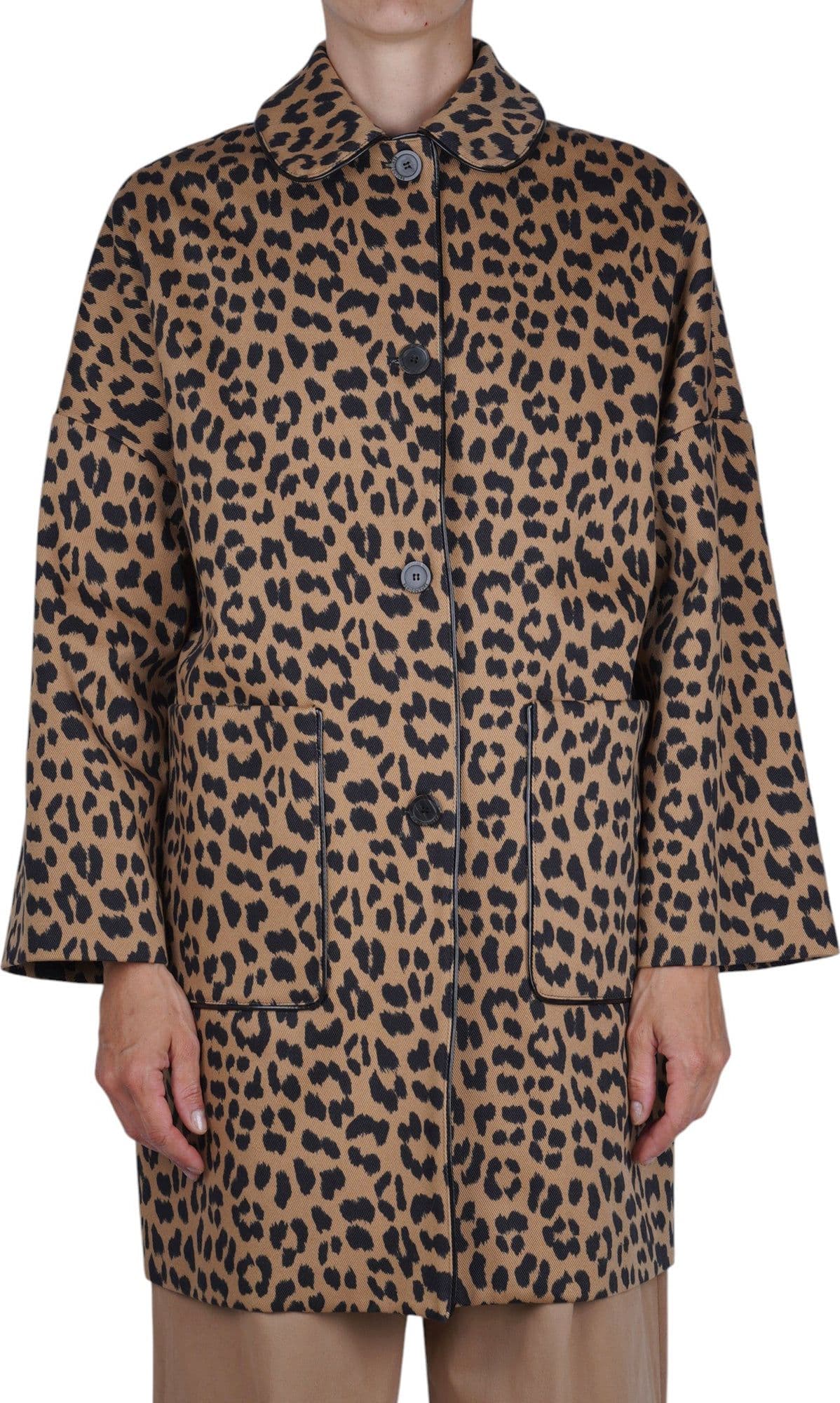 Semi-Couture Semi Couture - Cappotto - 480885 - Cammello/Nero - 3