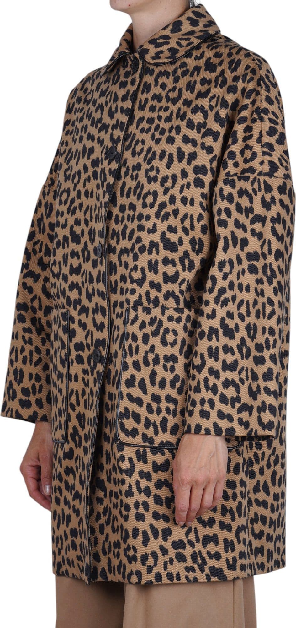 Semi-Couture Semi Couture - Cappotto - 480885 - Cammello/Nero - 4