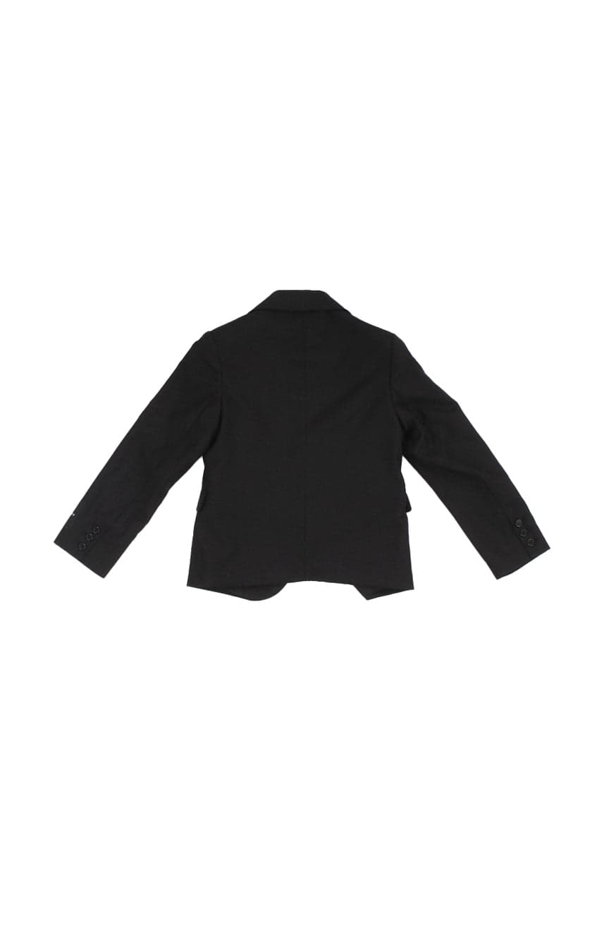 John  Richmond john richmond bambino giacca rbp26063gc black jacket kota black - 2