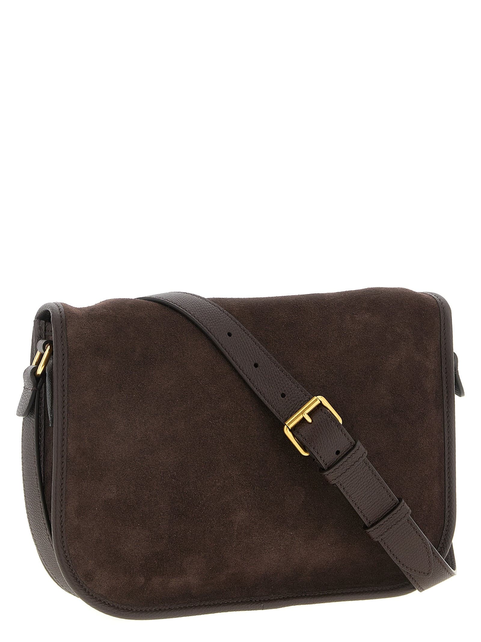 Valentino Garavani Brown Cowhide Crossbody Bag - 2