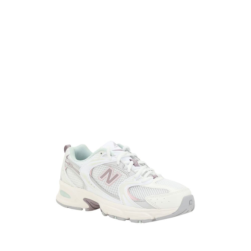 New Balance White Leather Tier 3 Sneakers - 2