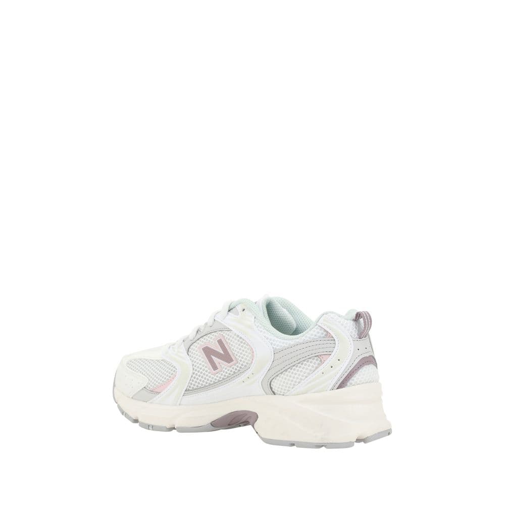 New Balance White Leather Tier 3 Sneakers - 3