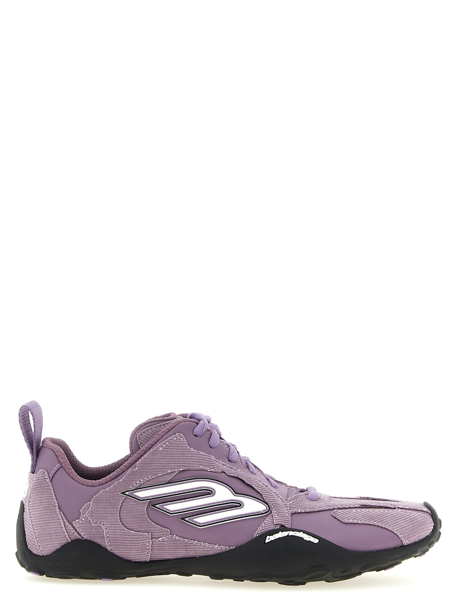 Balenciaga Purple Polyester Athletic Sneakers
