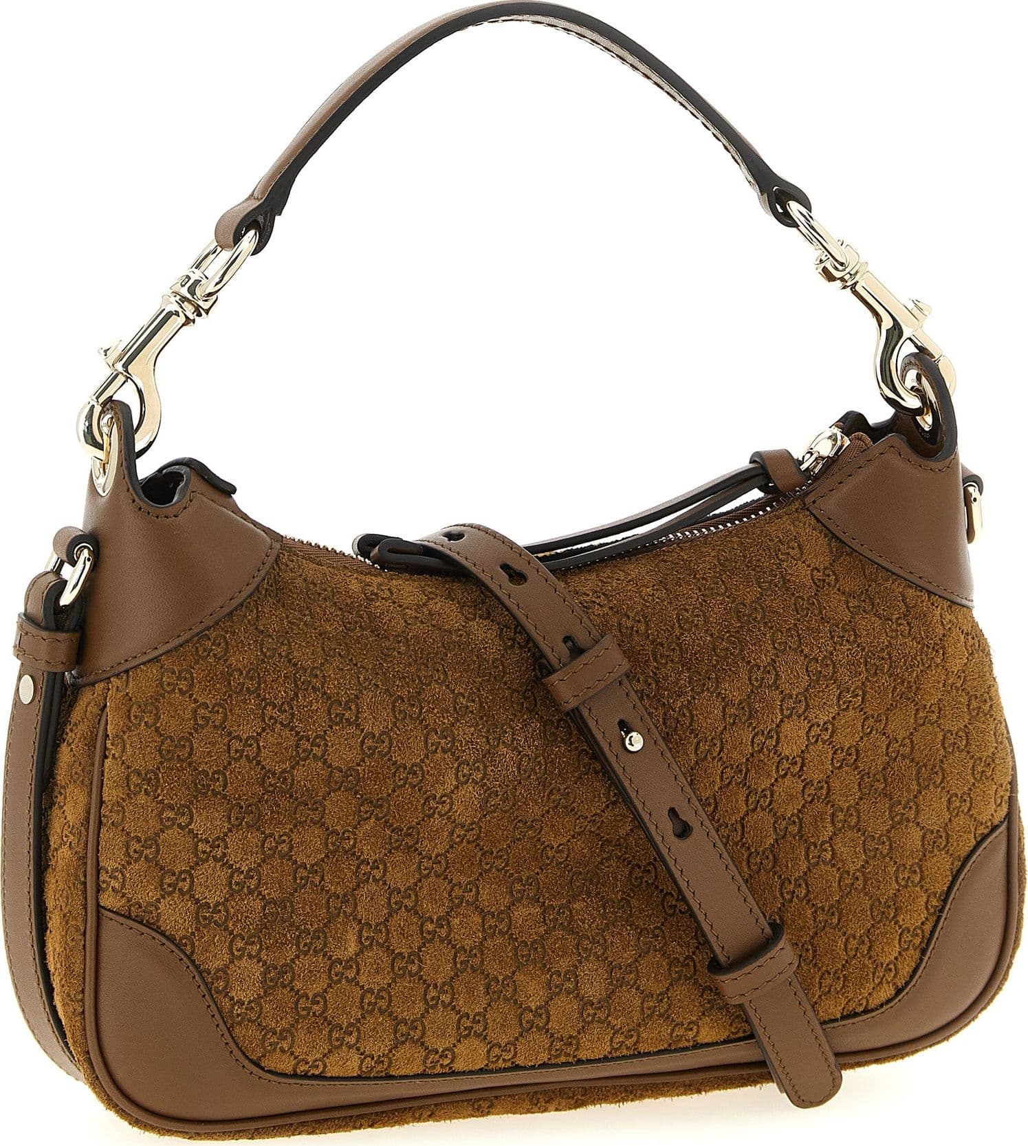 Gucci Brown Calfskin Shoulder Bag - 2