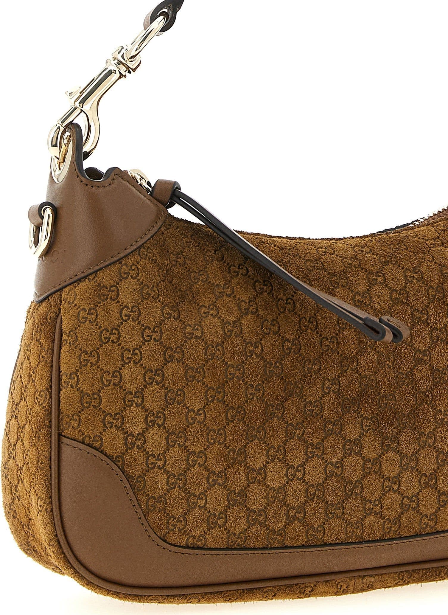 Gucci Brown Calfskin Shoulder Bag - 3