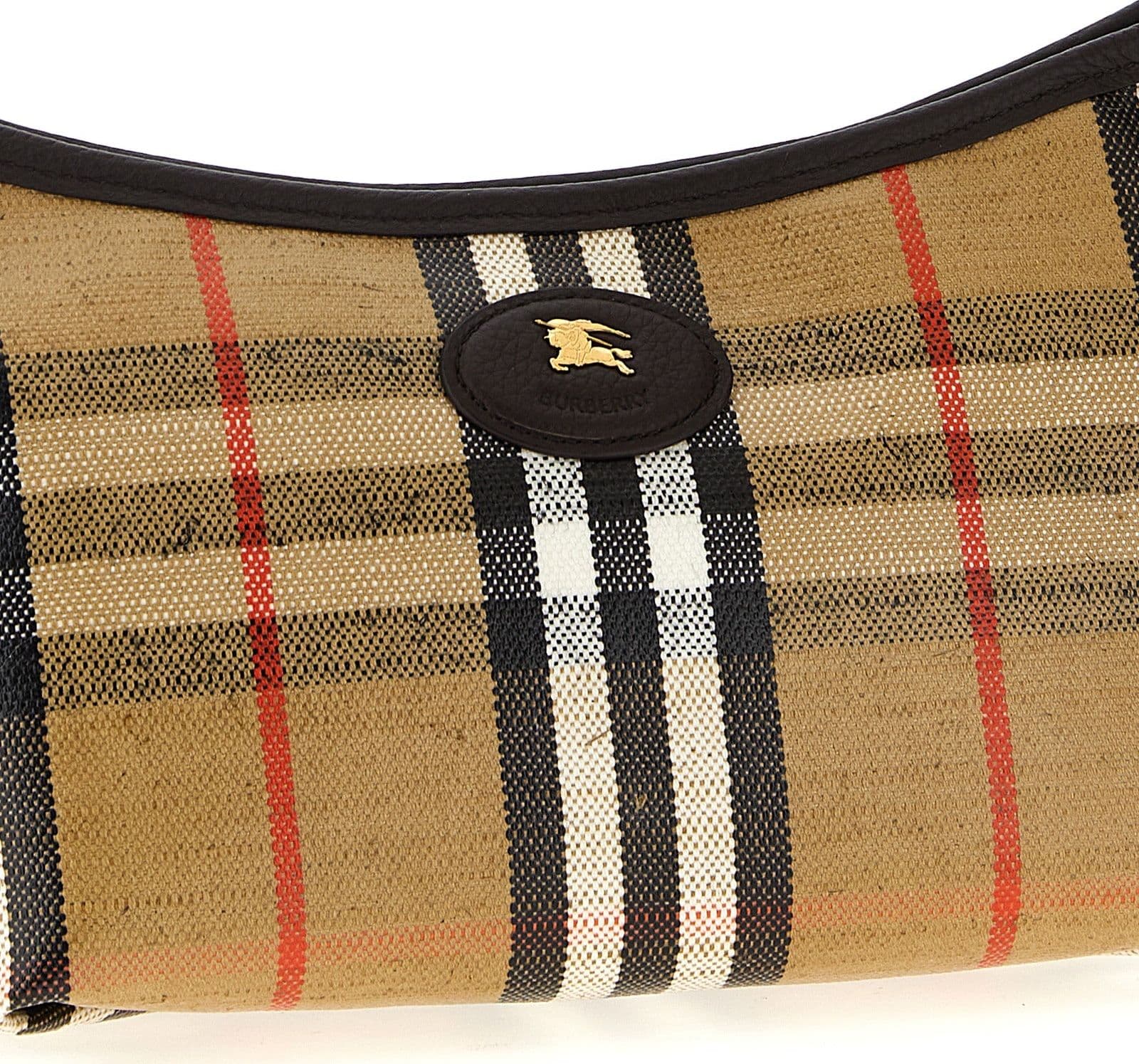 Burberry Multicolor Cotton Shoulder Bag - 3