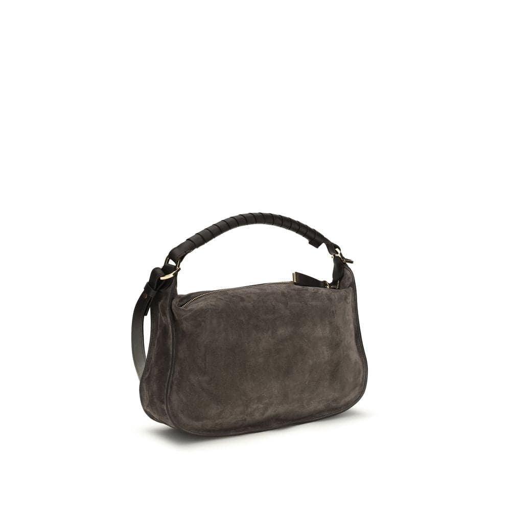 Chloé Brown Calf Leather Bos Taurus Shoulder Bag - 3