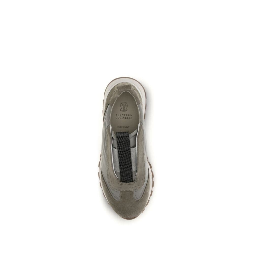 Brunello Cucinelli Bicolor Polyester Sneakers - 4