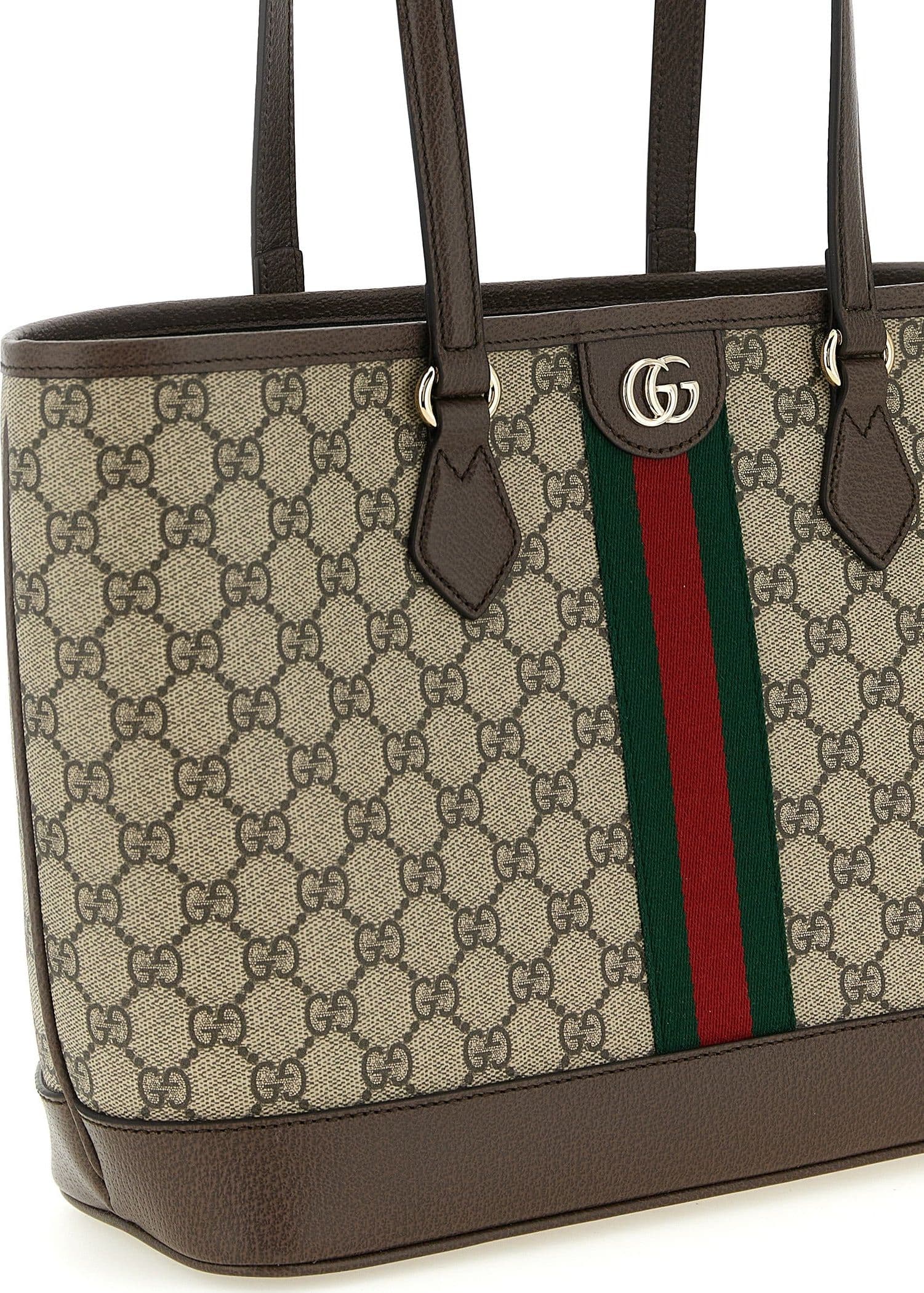 Gucci Brown Polyethylene Tote Bag - 3