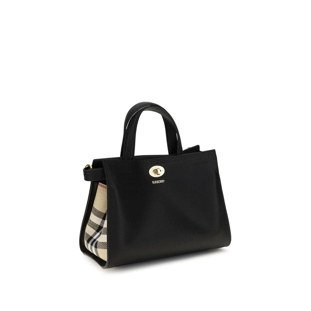 Burberry Black Cotton Handbag - 2