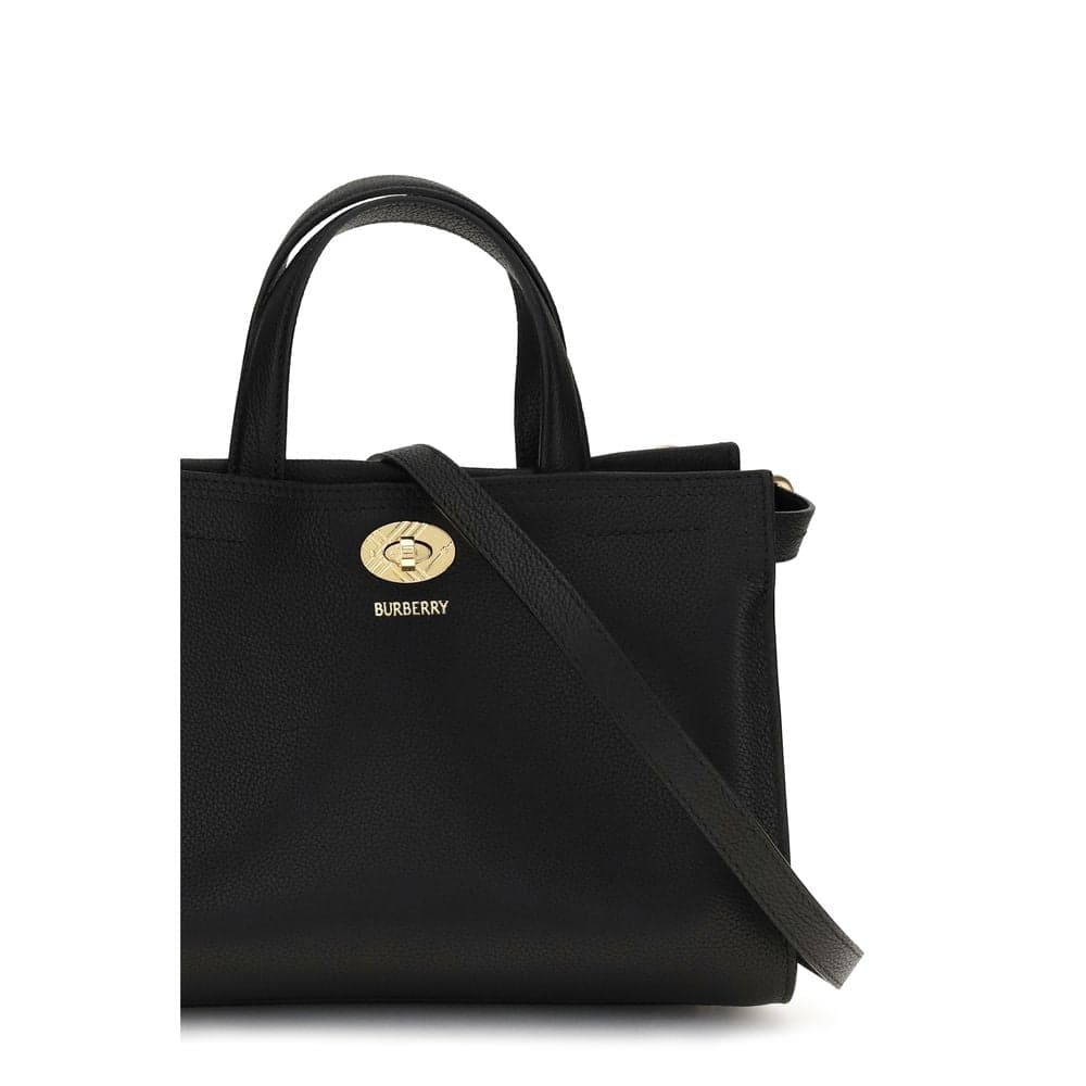 Burberry Black Cotton Handbag - 4