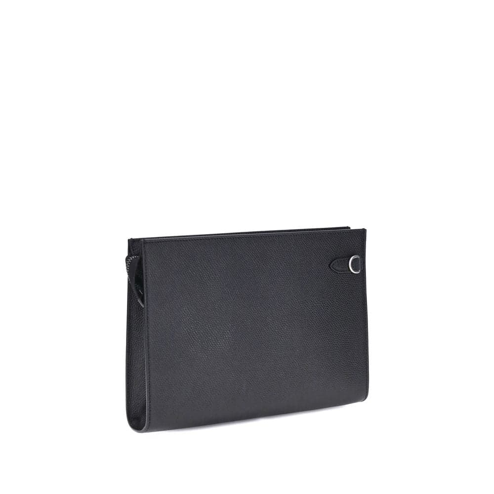 Valentino Garavani Black Calf Leather Bos Taurus Wallet - 3