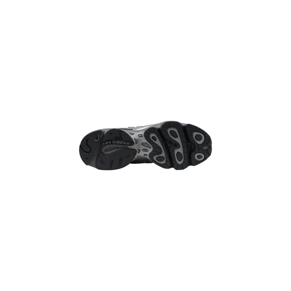 New Balance Silver Synthetic Athletic Sneakers - 5
