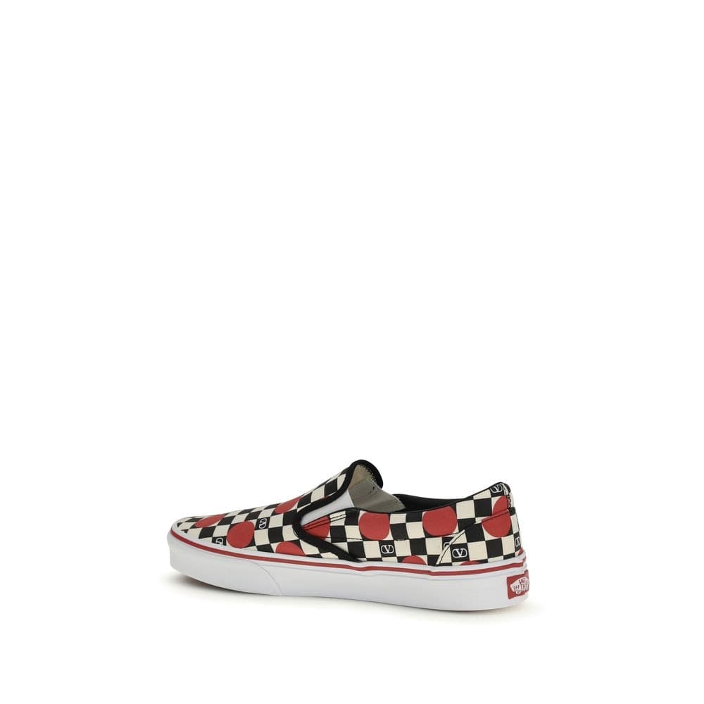 Valentino Garavani Multicolor Cotton Low Top Sneakers - 3